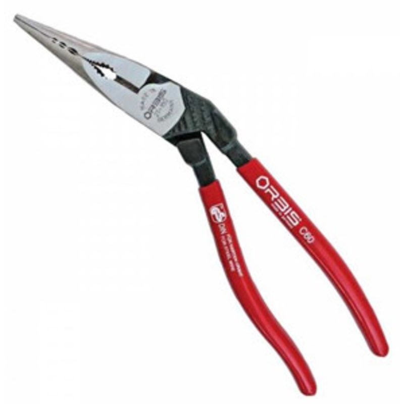 Knipex 8 Angled Long Nose Pliers - KX9021150SBA