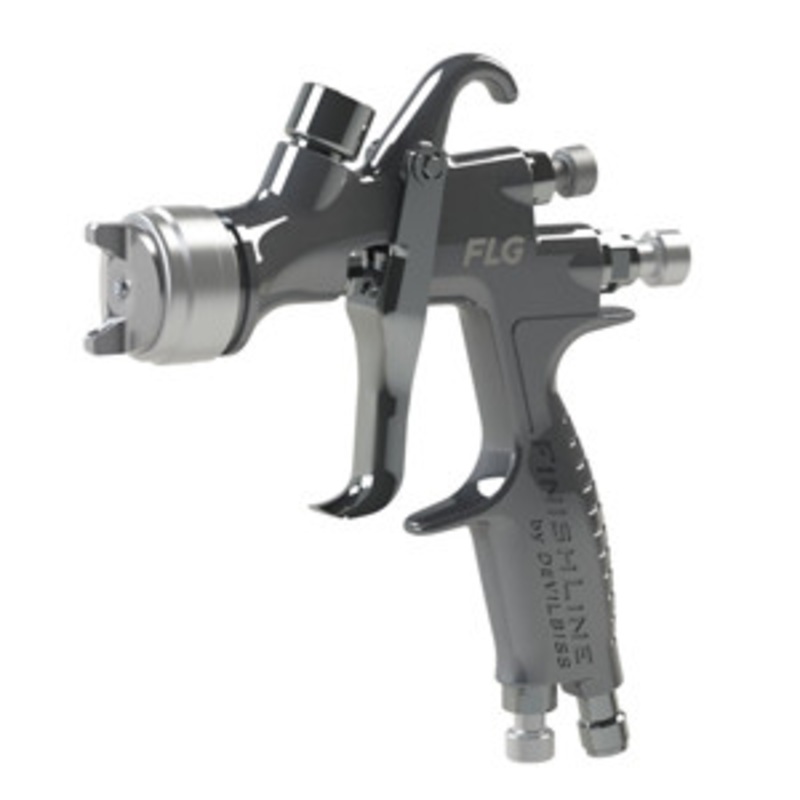 DeVilbiss FLG Gravity HVLP 1.8 2.0 Nozzle Spray Gun with 560ml - DV905165