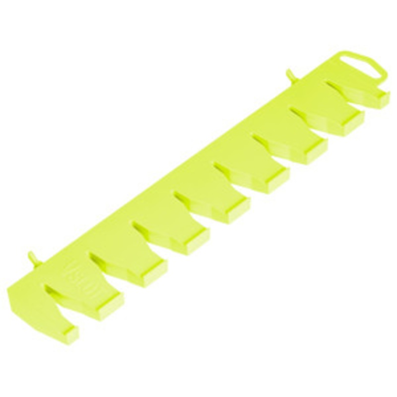 Ernst Manufacturing Hi-Viz 8 Tool V-Slot Screwdriver Organizer - ERN5355HV