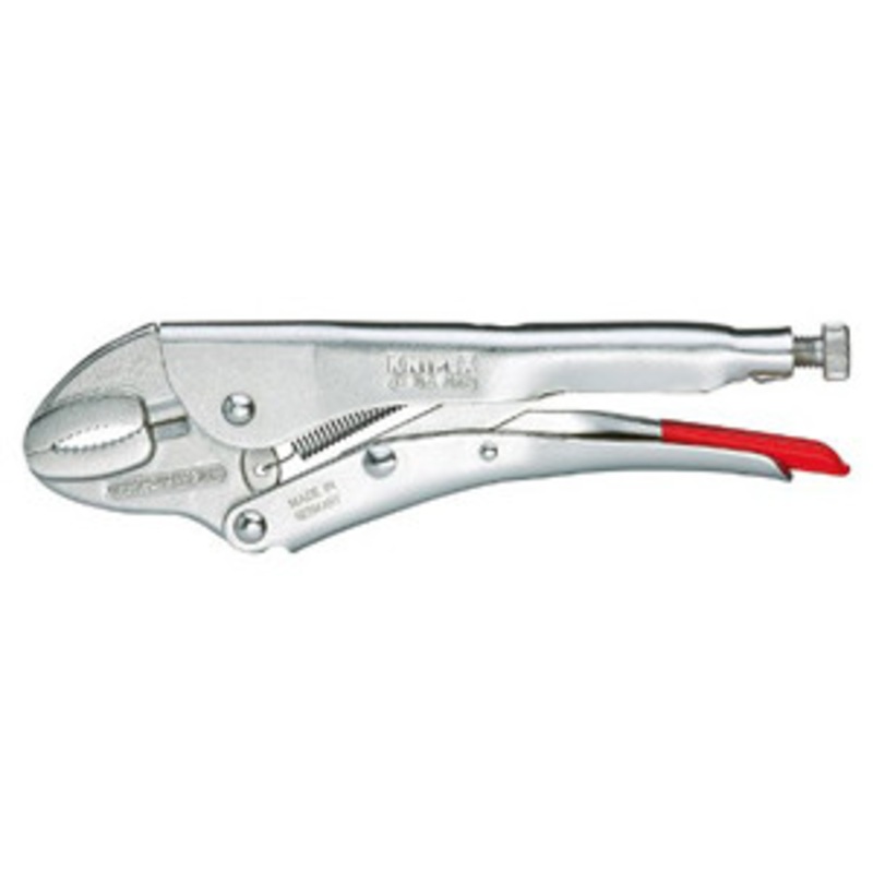 Knipex 10 Curved Jaw Locking Plier with Cutter - KX4104250