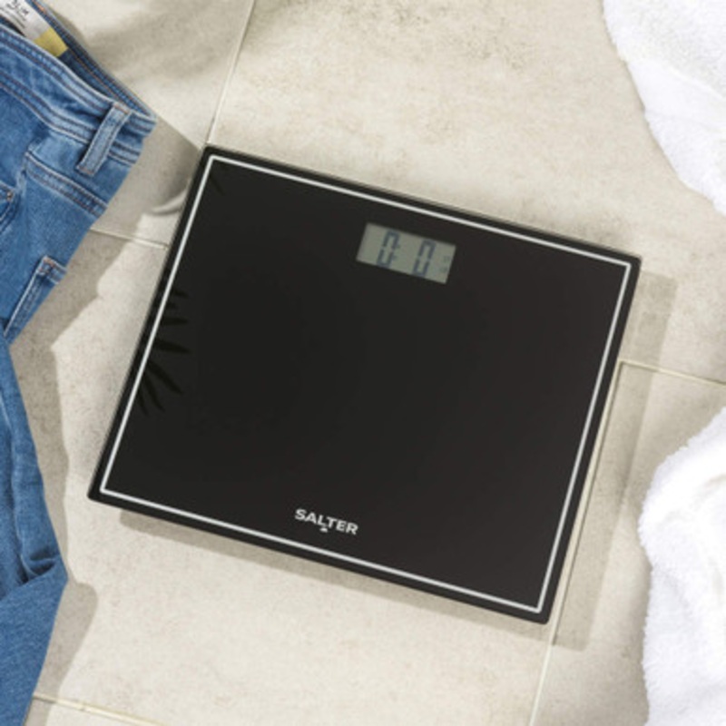 Compact Glass Digital Bathroom Scale