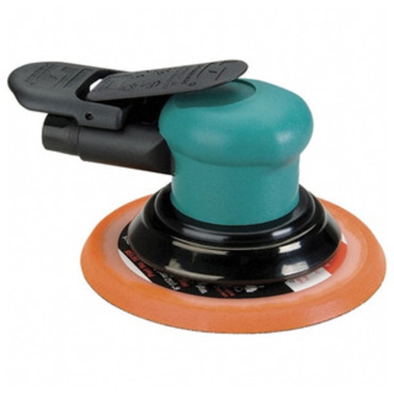 Dynabrade 12,000 RPM Non-Vacuum Dynorbital-Spirit Random Orbital Sander, 3/32 Orbit Dia., 6 Pad Dia. - 59040