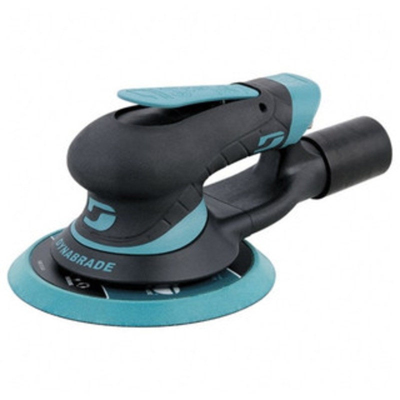 Dynabrade Dynorbital Extreme Random Orbital Sander, Central Vacuum, Hook-Face Pad, 6 Pad Dia., 3/16 Orbit Dia. - X61V