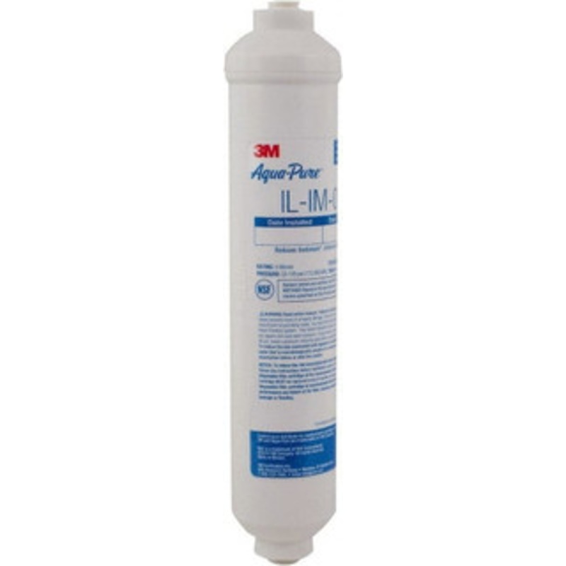3M Aqua-Pure 2-1/8 OD, 5, Polypropylene Inline Cartridge Filter 10-5/16 Long, Reduces Sediments, Tastes, Odors & Chlorine 7000050772 - 46070884