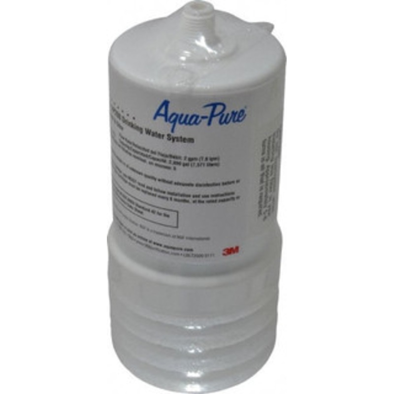 3M Aqua-Pure 3-1/16 OD, 5, Cellulose Fiber 2/Pk. Replacement Cartridge for AP200 6-15/16 Long, Reduces Sediments, Tastes, Odors & Chlorine 7100040508 - 07426323