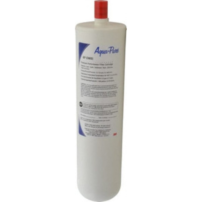 3M Aqua-Pure 3-5/8 OD, 0.5, Carbon Block Replacement Cartridge for AP-DWS750 11-3/8 Long, Reduces Sediments, Tastes, Odors, Chlorine, Lead & Cysts 7000001593 - 07426448