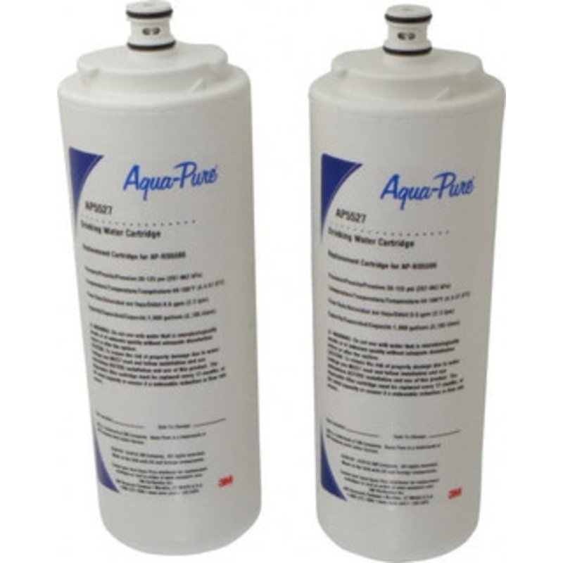 3M Aqua-Pure 3-5/8 OD, 5, Granular Activated Carbon Replacement Cartridges for AP-RO5500 Filter 9 Long, Reduces Sediments, Tastes, Odors & Chlorine 7100049858 - 07426497