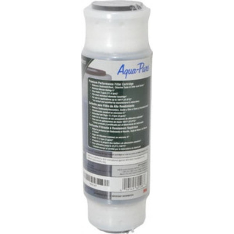 3M Aqua-Pure 3 OD, 5, Cellulose Fiber Carbon & Scale Cartridge Filter 9-3/4 Long, Reduces Dirt, Rust, Tastes, Odors & Scale 7100057795 - 07426281