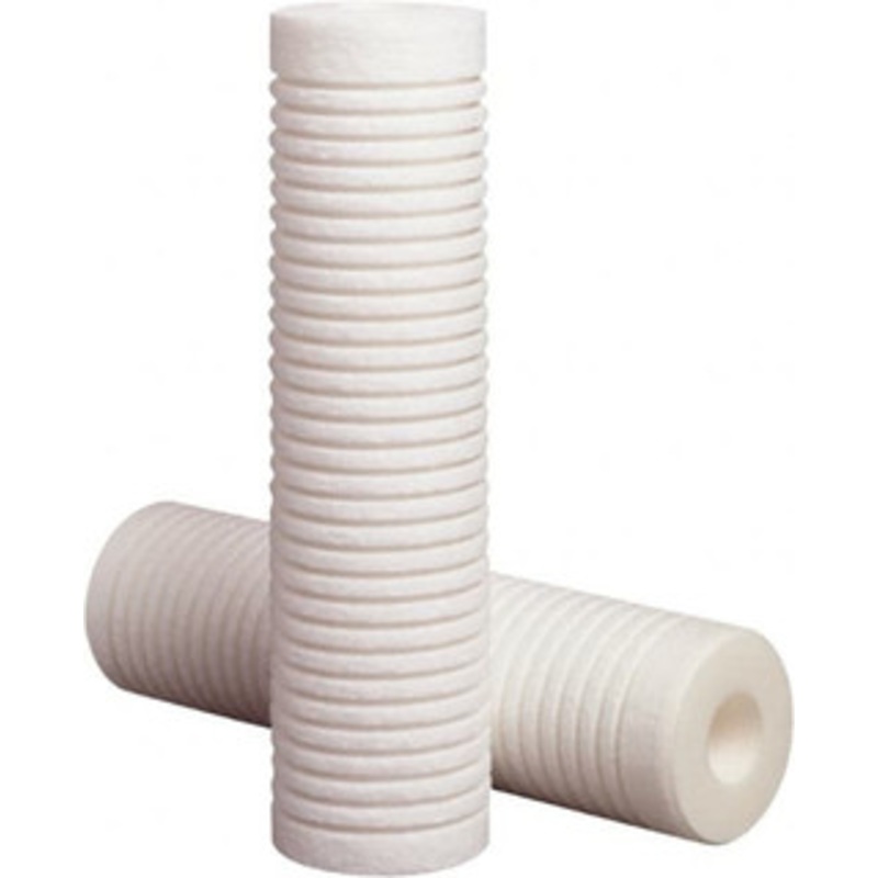 3M Purification 2.6 OD, 5, Polypropylene Melt Blown-Thermal Bonded Cartridge Filter 10 Long, Reduces High Capacity Sediments Filtration 7000029276 - 46071486