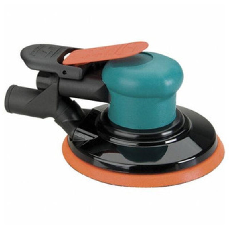 Dynabrade 12,000 RPM Central Vacuum Dynorbital-Spirit Random Orbital Sander, 3/8 Orbit Dia., 6 Pad Dia. - 59014