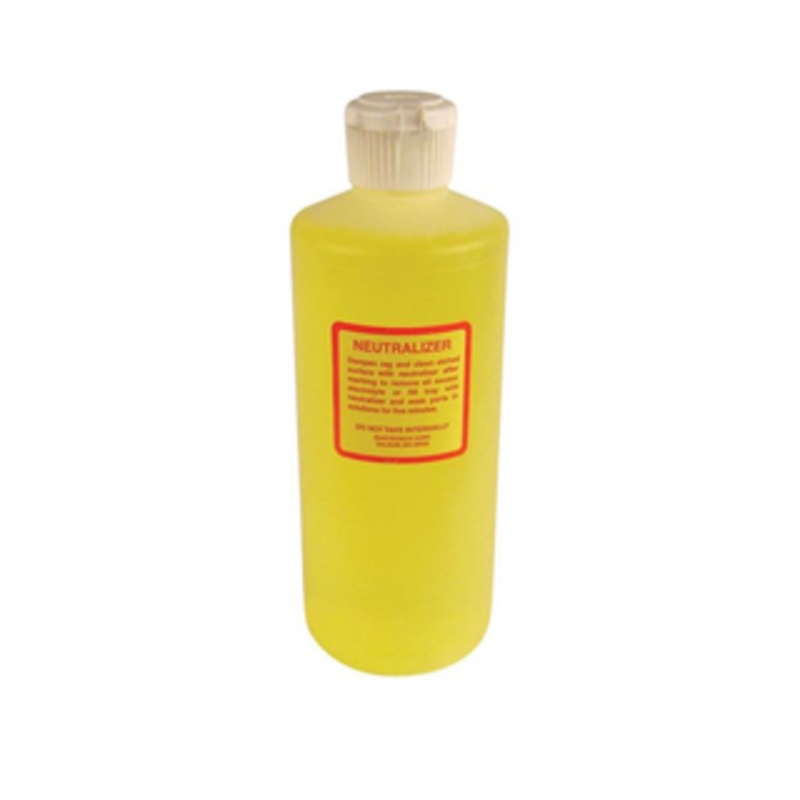Etch-O-Matic Electronic Marking System Refill, Neutralizer (16 oz. bottle)