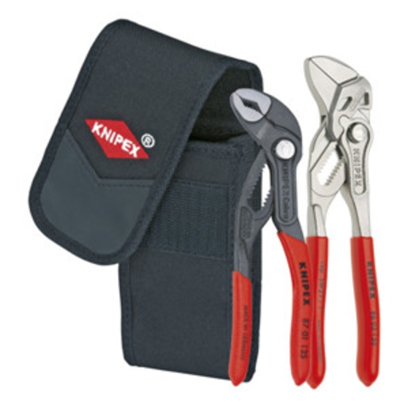 Knipex 2 PC Mini Pliers in Belt Pouch - KX002072V01