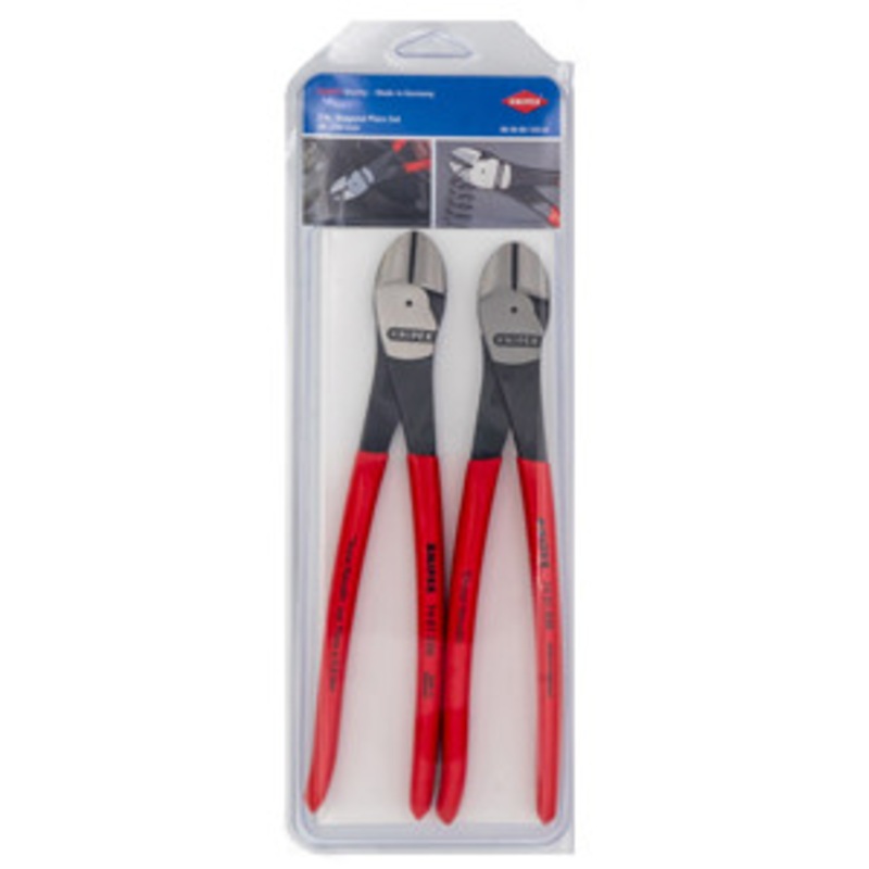 Knipex 2 Piece 10 Diagonal Cutter Set - KX9K0080129US