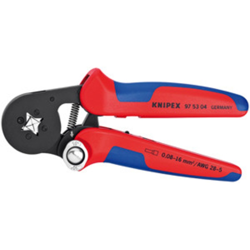 Knipex 7-1/4 Self Adjusting Crimping Pliers - KX975304