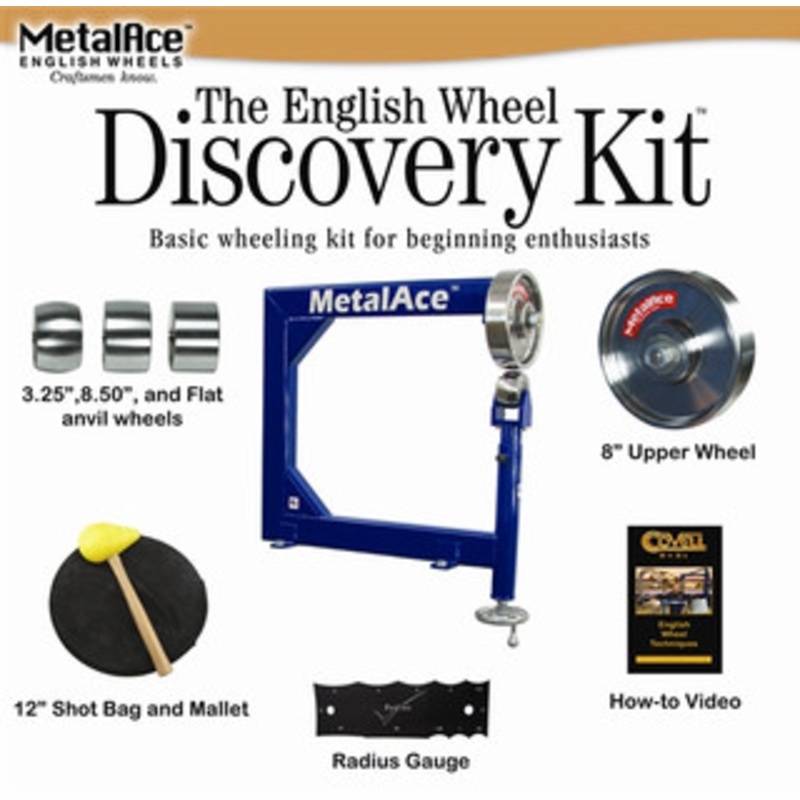 MetalAce Benchtop English Wheel Discovery Kit - MADISCOVERY