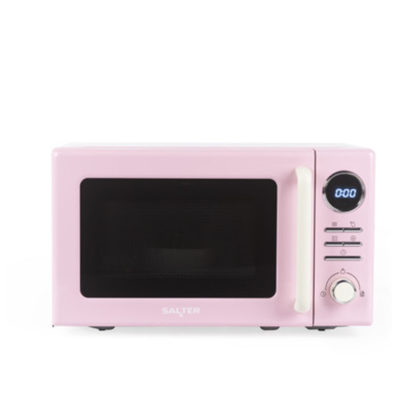 Retro Digital Pink Microwave  20L