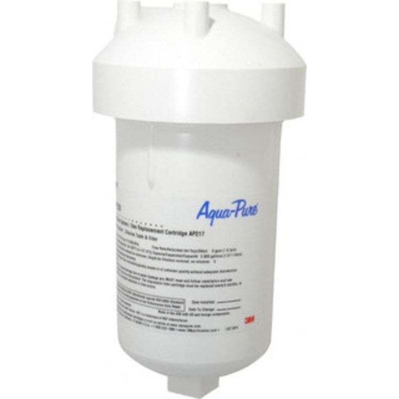 3M Aqua-Pure 2.0 GPM Max Flow Rate, 3/8 Inch Pipe, Full Flow Undersink Water Filter System 1 Housing, Reduces Taste, Odor, Chlorine and Sediment 7000144800 - 07426554