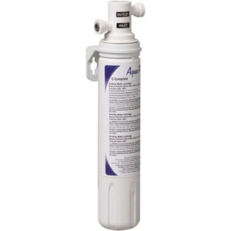 3M Aqua-Pure 2-3/8 OD, 12-1/2 Cartridge Length, 0.5 Micron Rating Cartridge Filter Assembly 1/4 Pipe Size 7100049872 - 46073334