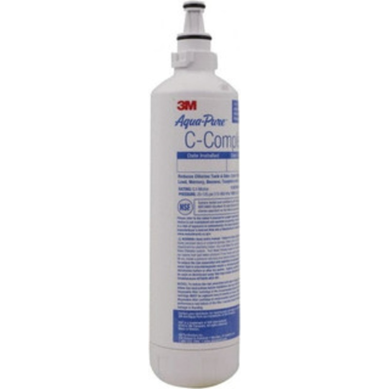 3M Aqua-Pure 2-3/8 OD, 2-3/4 Cartridge Length, 0.5 Micron Rating Cartridge Filter Assembly 1/4 Pipe Size 00051128894323 - 33705559