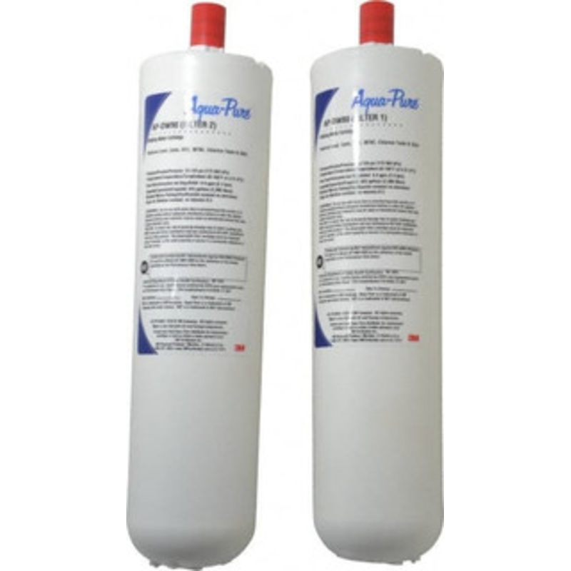 3M Aqua-Pure 3-5/8 OD, 0.5, Carbon Block Replacement Cartridges for AP-DWS1000 Filter 11-1/2 Long, Reduces Sediments, Tastes, Odors, Chlorine, MTBEs, VOCs, Lead & Cysts 7100000550 - 07426463