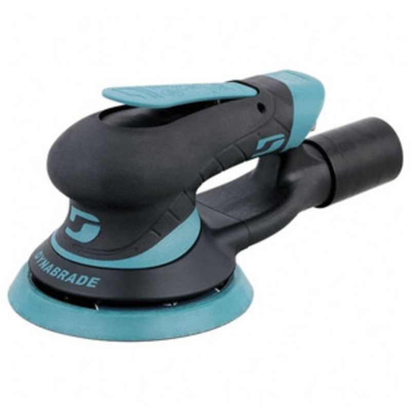 Dynabrade Dynorbital Extreme Random Orbital Sander, Central Vacuum, Hook-Face Pad, 5 Pad Dia., 3/16 Orbit Dia. - X51V