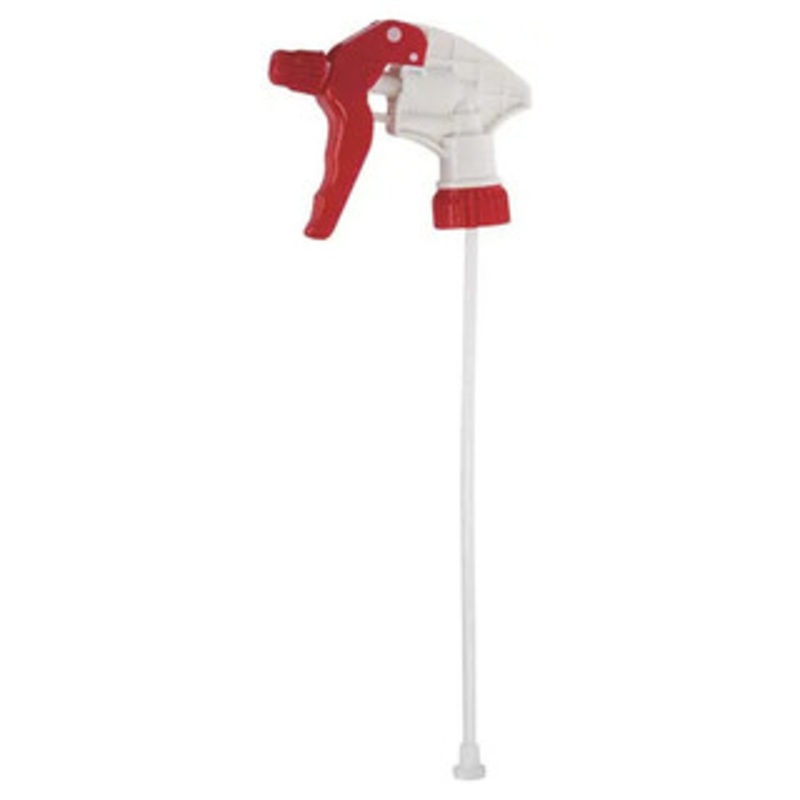 PRO-SOURCE Trigger Sprayer, Red, 9-1/4 Dip Tube Length - 65-656-1