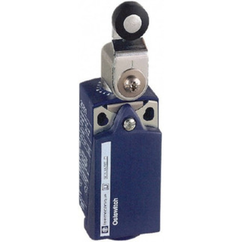 Telemecanique Sensors DP, NC/NO, 240 VAC, Screw Terminal, Roller Lever Actuator, General Purpose Limit Switch IP66, IP67 IPR Rating XCKP2118G11 - 69533123