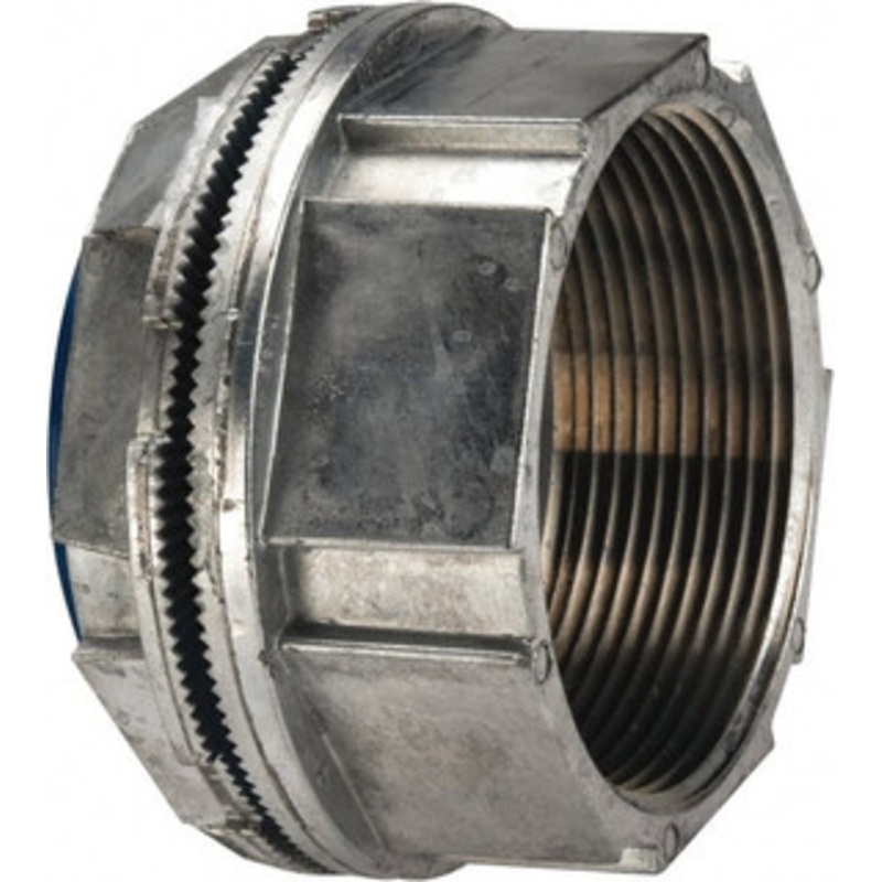 Thomas & Betts 3 Trade Rigid/Intermediate (IMC) Conduit Hub Zinc, Partially Insulated, Threaded Connection H300-TB - 54062070