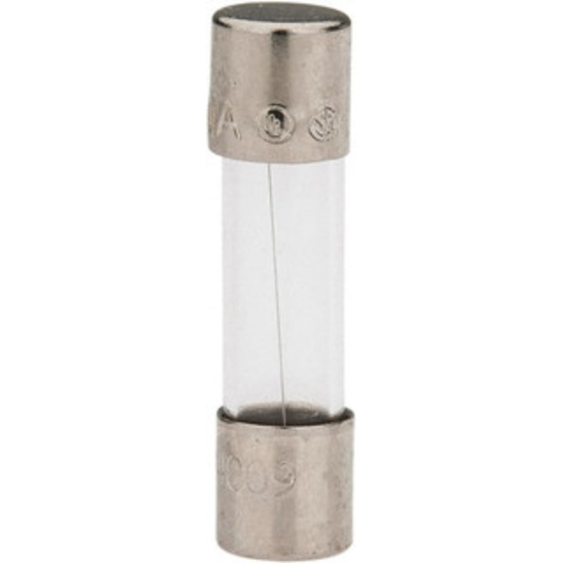 Bussmann 250 VAC, 32 VDC, 0.6 Amp, Fast-Acting Miniature Glass Fuse 20mm OAL, 10 at 125 V kA Rating, 5mm Diam GMA-600-R - 71917884