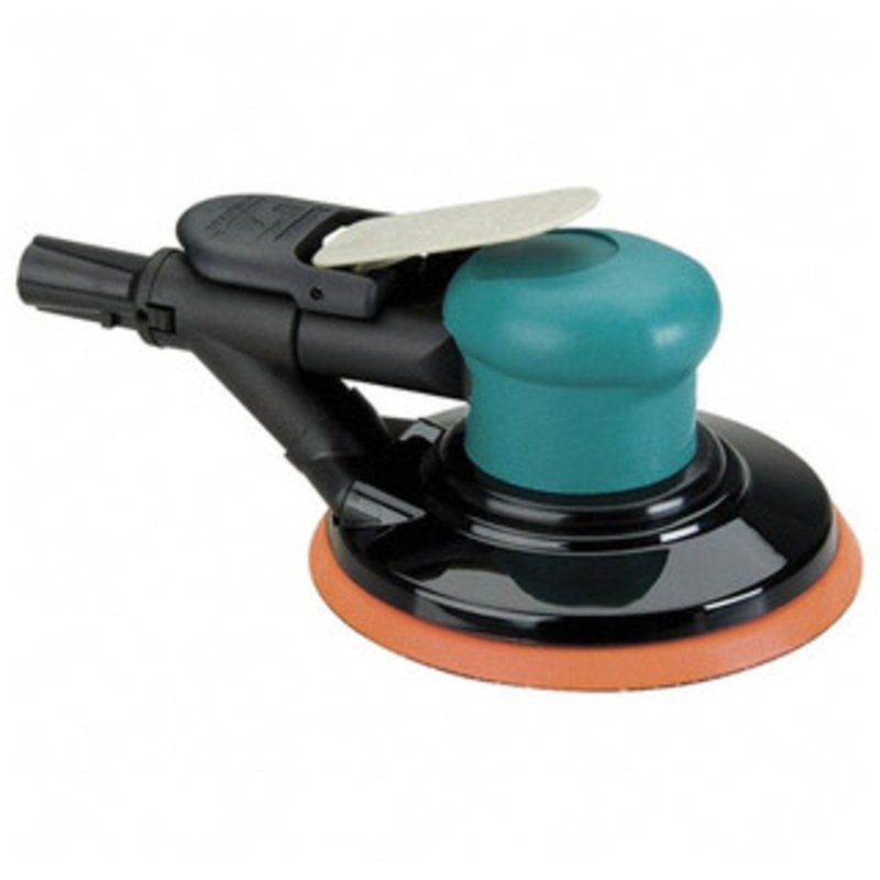 Dynabrade 12,000 RPM Self-Generated Vacuum Dynorbital-Spirit Random Orbital Sander, 3/16 Orbit Dia., 6 Pad Dia. - 59028