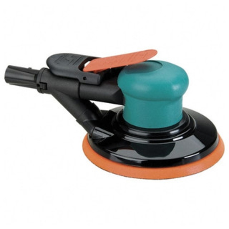 Dynabrade 12,000 RPM Self-Generated Vacuum Dynorbital-Spirit Random Orbital Sander, 3/8 Orbit Dia., 6 Pad Dia. - 59013