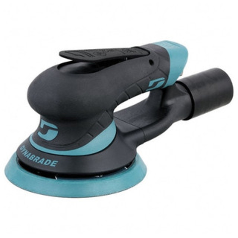 Dynabrade Dynorbital Extreme Random Orbital Sander, Central Vacuum, Hook-Face Pad, 5 Pad Dia., 3/32 Orbit Dia. - X52V