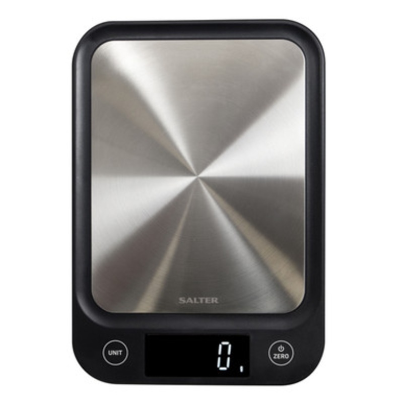 Ultra Slim Digital Kitchen Scale - Black