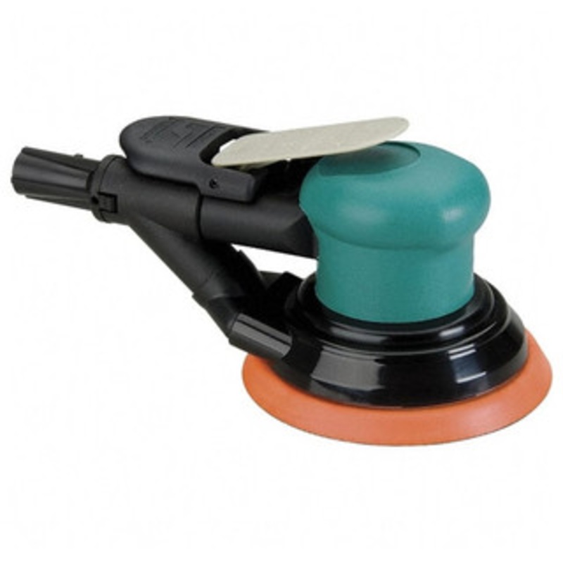 Dynabrade 12,000 RPM Self-Generated Vacuum Dynorbital-Spirit Random Orbital Sander, 3/16 Orbit Dia., 5 Pad Dia. - 59023