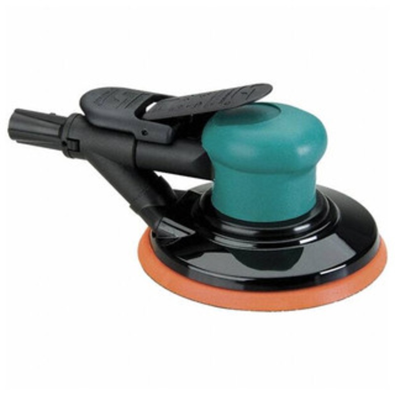 Dynabrade 12,000 RPM Self-Generated Vacuum Dynorbital-Spirit Random Orbital Sander, 3/32 Orbit Dia., 6 Pad Dia. - 59043
