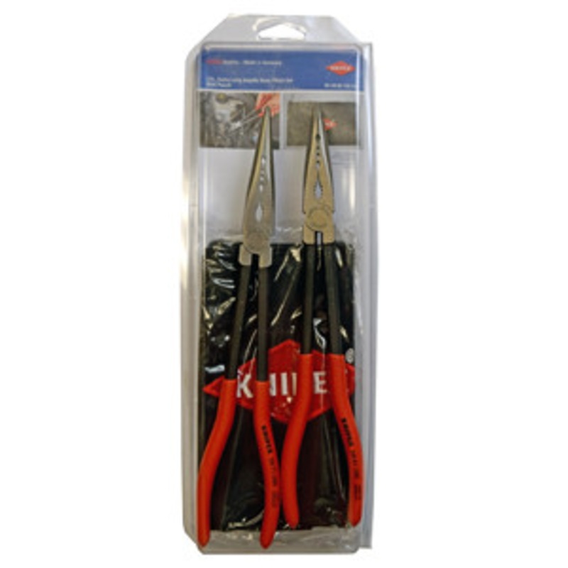 Knipex 2PC XL Needle Nose Pliers Set with Pouch - KX9K0080128US