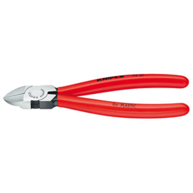Knipex 5-1/2 Diagonal Flush Cutters for Plastic - KX7201140