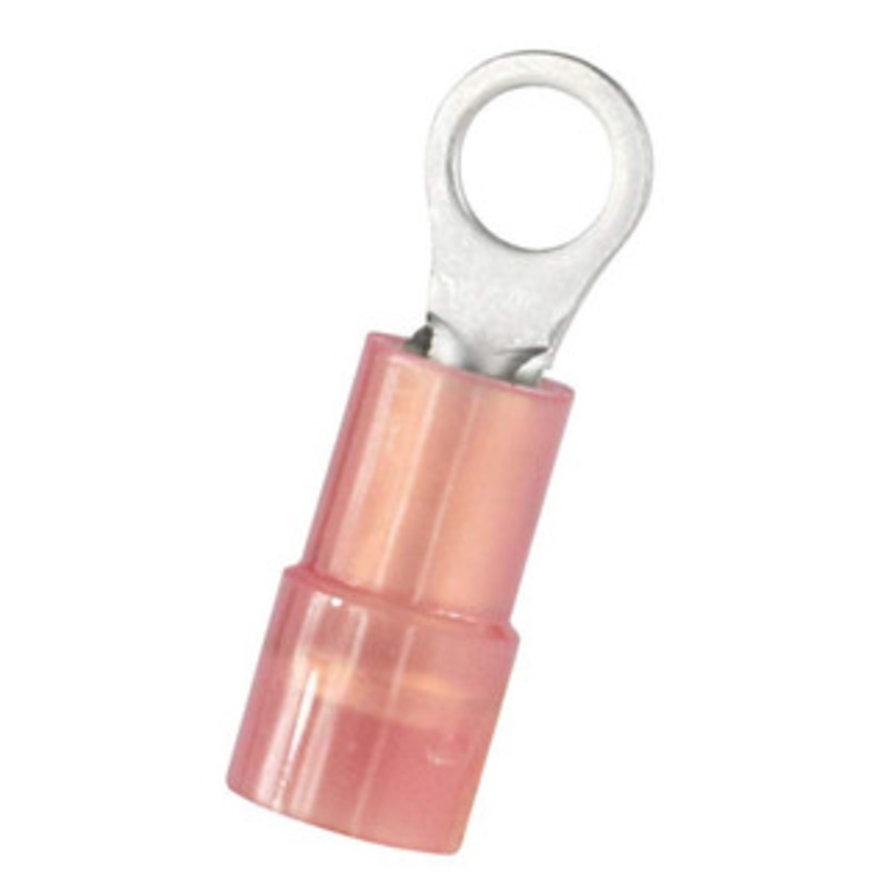 Value Collection Ring Terminals, Terminal Type: Circular, Insulation Type: Partially Insulated, Connection Type: Crimp, Compatible Wire Size (AWG): 22-16, Compatible Wire Size (sq mm): 0.5-1.5 (mm), Stud Size (mm): 3.70 RNYDS1-3.7 - 14736672