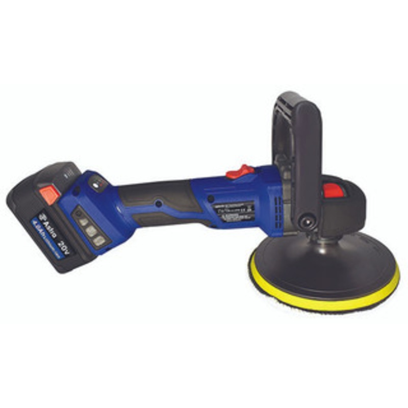Astro Pneumatic 20V 7 Brushless Variable Speed Rotary Polisher w/2 Batteries - AST-30570