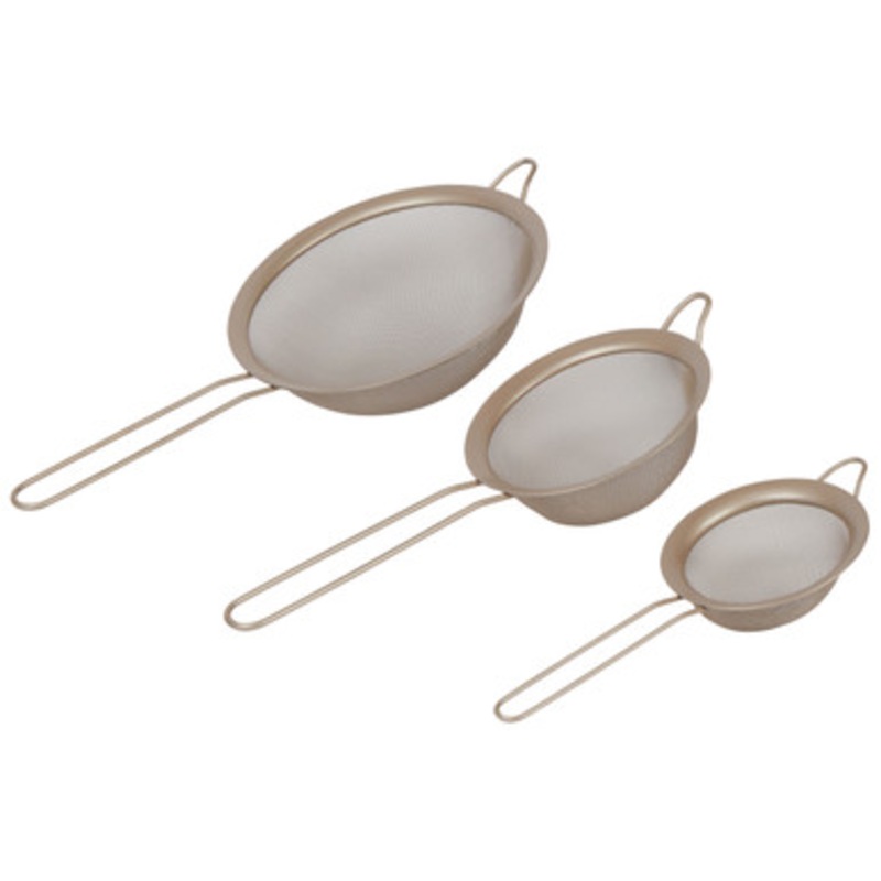 Bakes 3-Piece Sieve Set  10/14/20cm