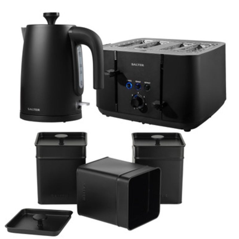 Kuro Kettle, Toaster & Canister Set