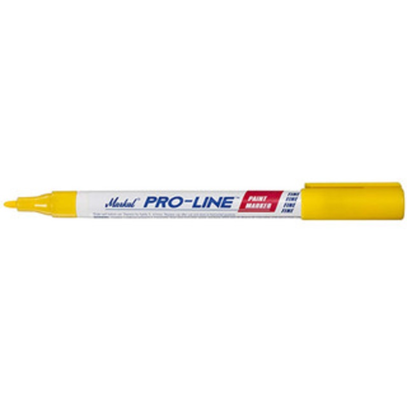 Markal Pro-Line Yellow Fine Tip Marker - 8030-9672