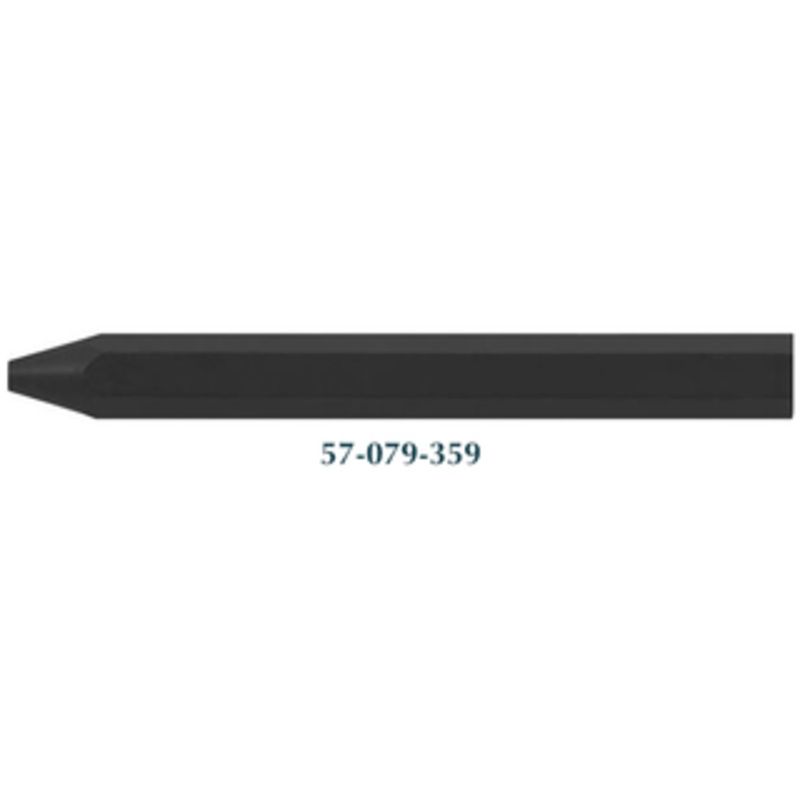 Pica Classic ECO 591 Industrial Marking Crayon, Black - 591/46