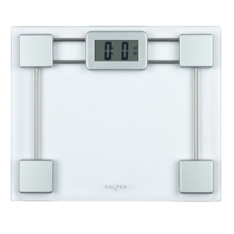 Toughened Glass Digital Bathroom Scale - Clear