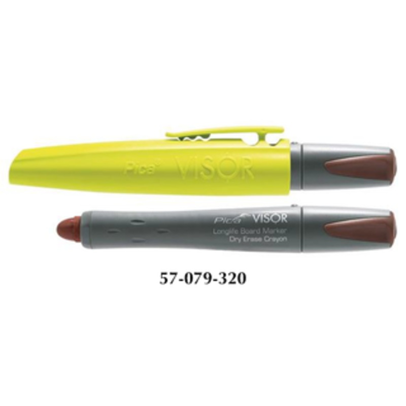 Pica VISOR Brown Longlife Board Marker - 900/45