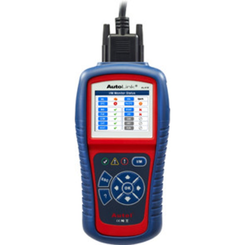 Autel I/M Ready Live Data OBDII Scan Tool Color S - AUAL419