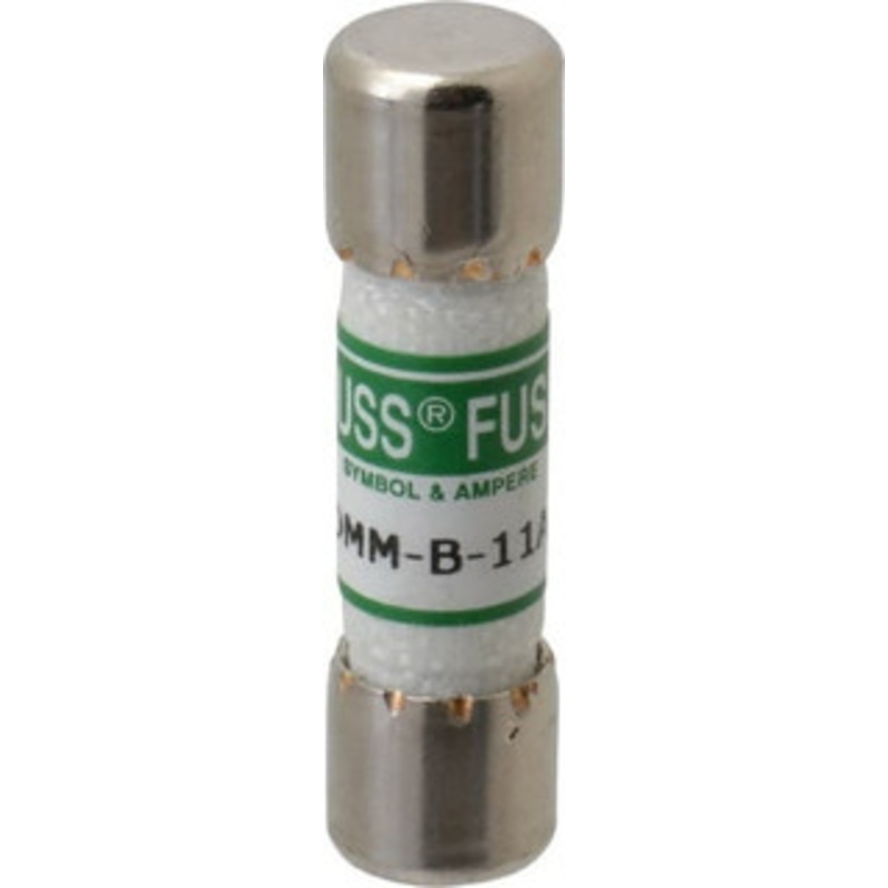 Bussmann 1,000 VAC/VDC, 11 Amp, Fast-Acting General Purpose Fuse 38.1mm OAL, 10mm Diam DMM-B-11A - 80687262