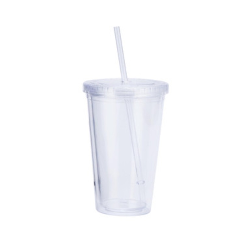 Coffee Cup with Straw for 2-in-1 Iced Coffee Maker