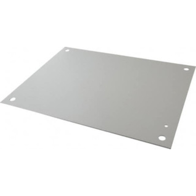 Cooper B-Line 13 OAW x 17 OAH Powder Coat Finish Electrical Enclosure Nonperforated Panel 20 x 16 Box, 12 Gauge Steel, Use with 20166RHC 78205137702 - 64050362