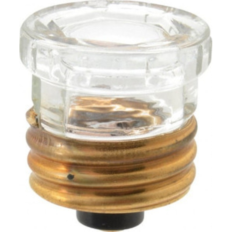 Ferraz Shawmut 125 VAC, 3 Amp, Fast-Acting Plug Fuse Screw Mount Mount, 1.29 OAL, 10 at AC kA Rating GW3-MSC - 54014501